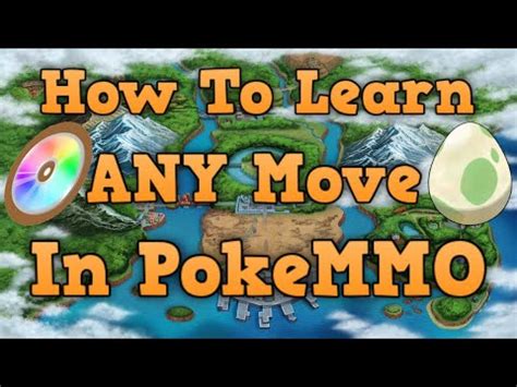 How To Learn ANY Move In PokeMMO (Level Up, Relearn, Tms, Hms  .